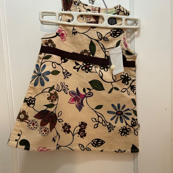 Mommy & Me Cotton Velvet Skirt & Shift Dress Set (Mom Siz L; Daughter 6-12 mos.) - Picture 2 of 8